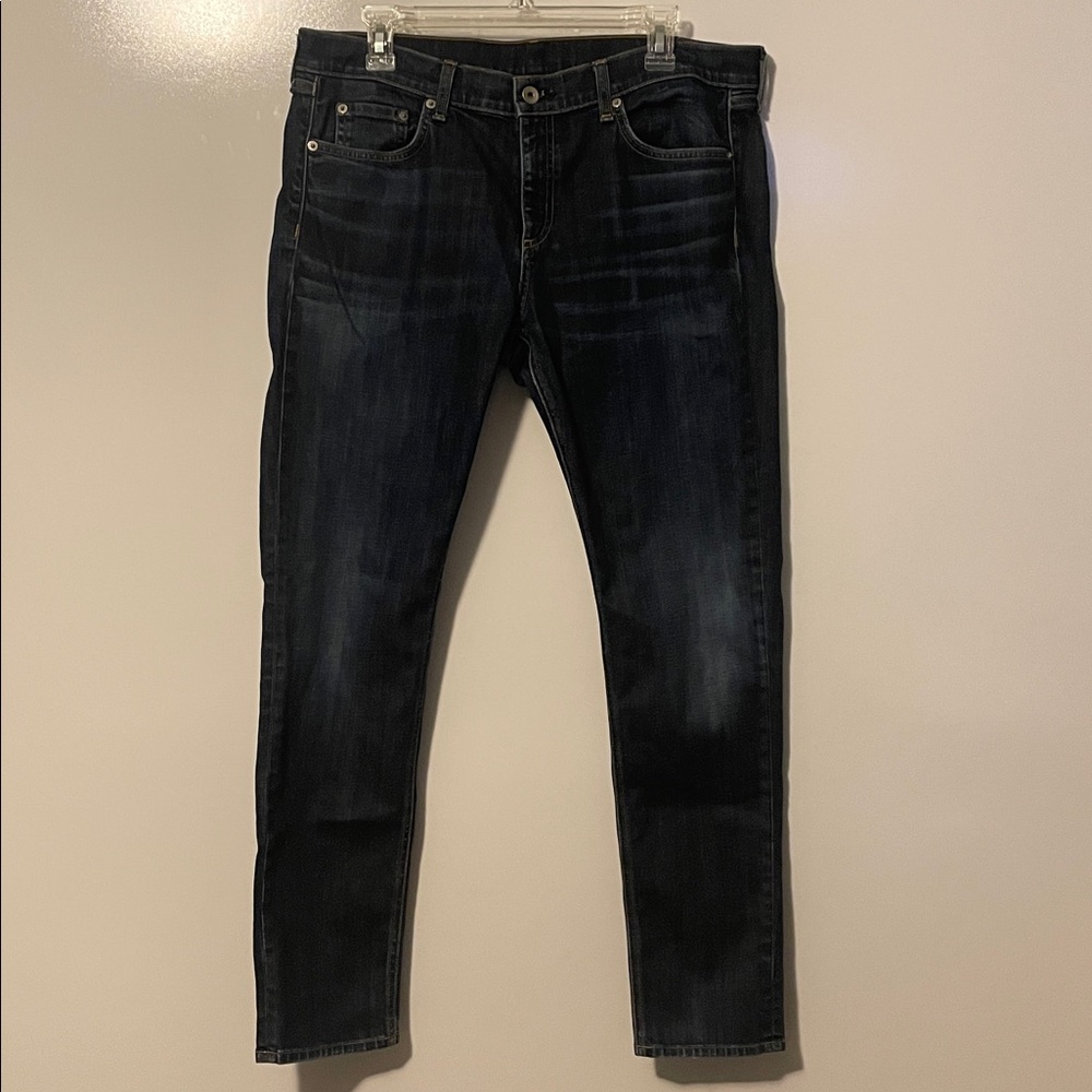 Rag & Bone Dre Slim Straight Jeans- Men's 32- Beverly Wash